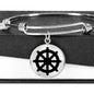 Dharma Wheel - Bangle Bracelet
