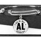 Heart In Alabama v01 - Bangle Bracelet