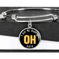 Heart In Ohio - Bangle Bracelet