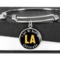 Heart In Louisiana - Bangle Bracelet