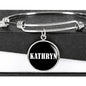 Kathryn v02 - Bangle Bracelet