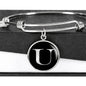 Initial U v2a - Bangle Bracelet