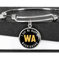 Heart In Washington - Bangle Bracelet
