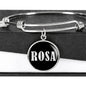 Rosa v01s - Bangle Bracelet
