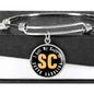 Heart In South Carolina - Bangle Bracelet