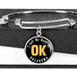Heart In Oklahoma - Bangle Bracelet