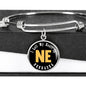 Heart In Nebraska - Bangle Bracelet