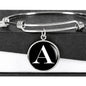 Initial A v3a - Bangle Bracelet