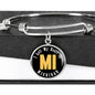 Heart In Michigan - Bangle Bracelet