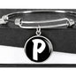 Initial P v3b - Bangle Bracelet