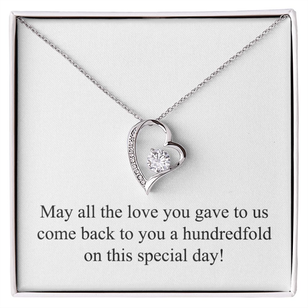 Happy Mother's Day 009 - Forever Love Necklace