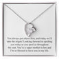Happy Mother's Day (For Mother In Law) 004 - Forever Love Necklace