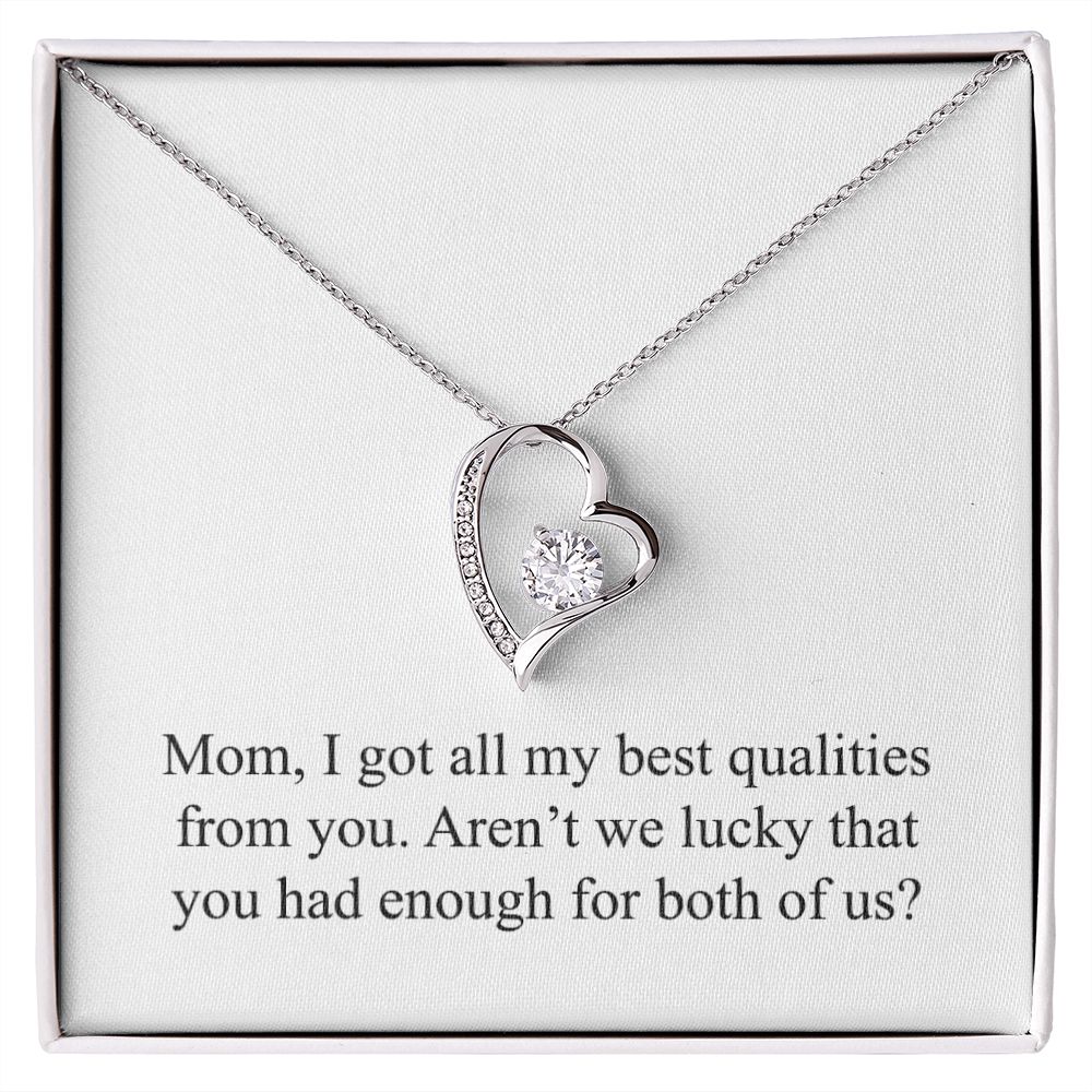 Happy Mother's Day (Funny) 004 - Forever Love Necklace