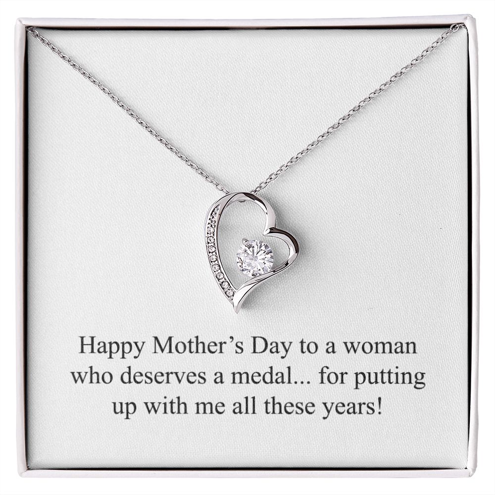 Happy Mother's Day (Funny) 005 - Forever Love Necklace