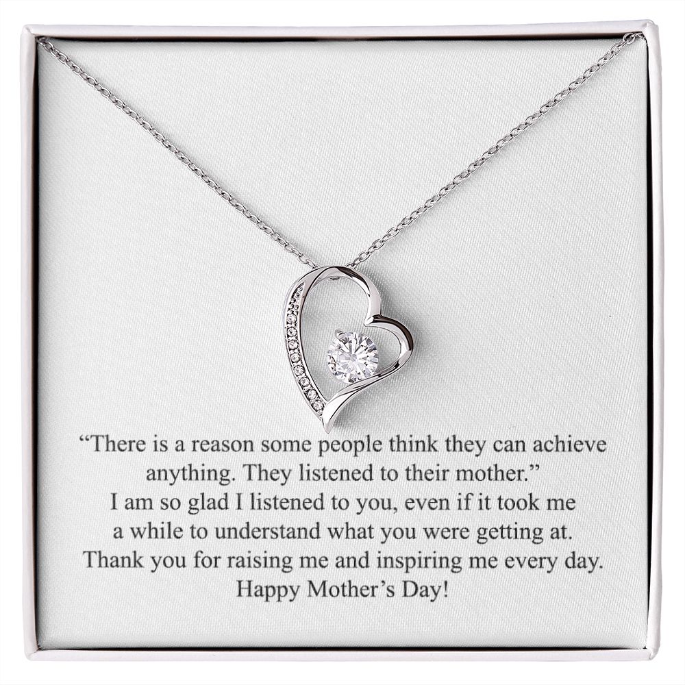 Happy Mother's Day (From Daughter) 002 - Forever Love Necklace
