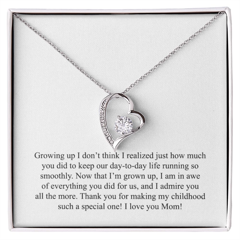 Happy Mother's Day (From Daughter) 007 - Forever Love Necklace