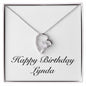 Happy Birthday Lynda - Forever Love Necklace
