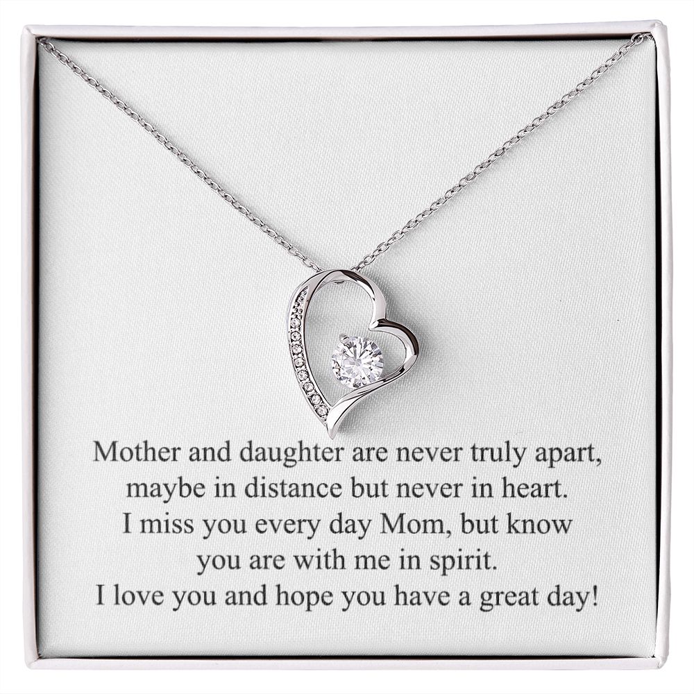 Happy Mother's Day (From Daughter) 003 - Forever Love Necklace