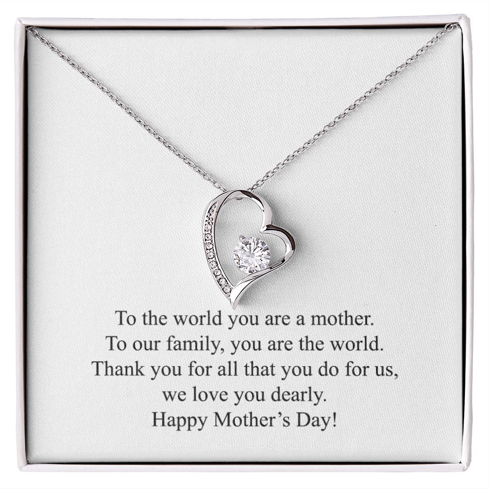 Happy Mother's Day (From Husband) 001 - Forever Love Necklace
