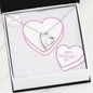 Happy Valentine's Day - Candy Hearts - Forever Love Heart Necklace