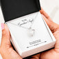 061 - To My Guardian Angel - Forever Love Heart Necklace
