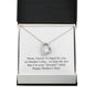 Happy Mother's Day (Funny) 006 - Forever Love Necklace