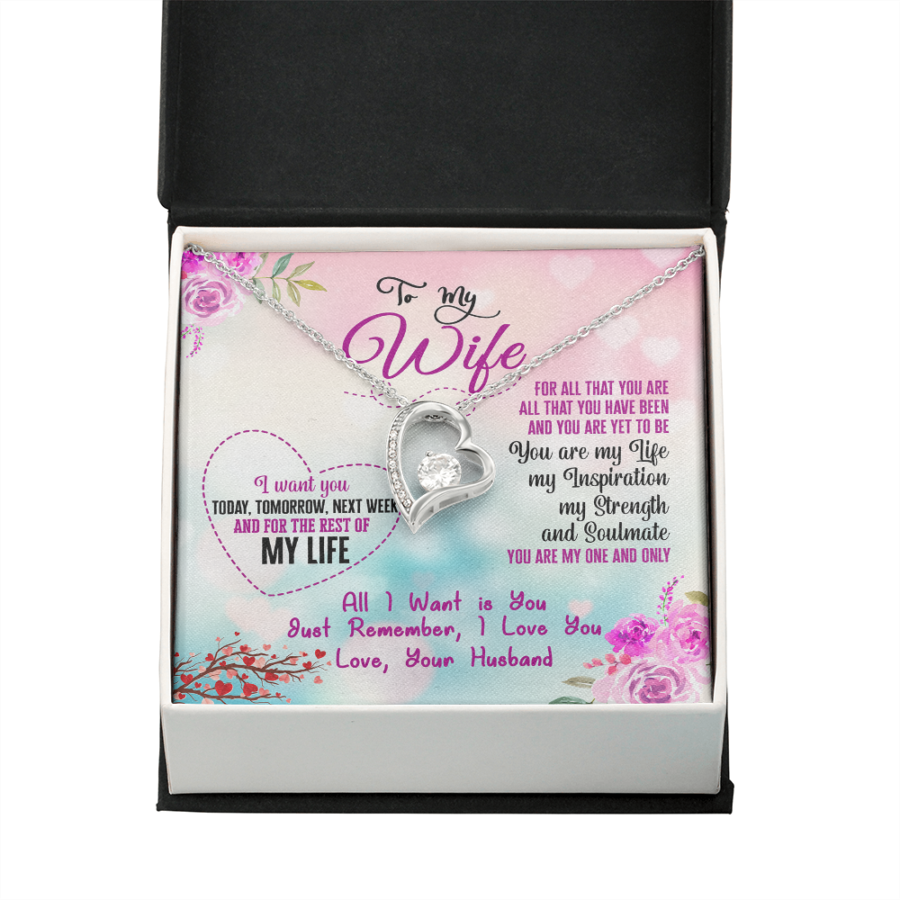 015 To My Wife - Forever Love Necklace