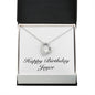 Happy Birthday Joyce - Forever Love Necklace