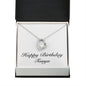 Happy Birthday Tonya - Forever Love Necklace