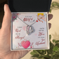 012 To My Lovely Wife - Forever Love Necklace