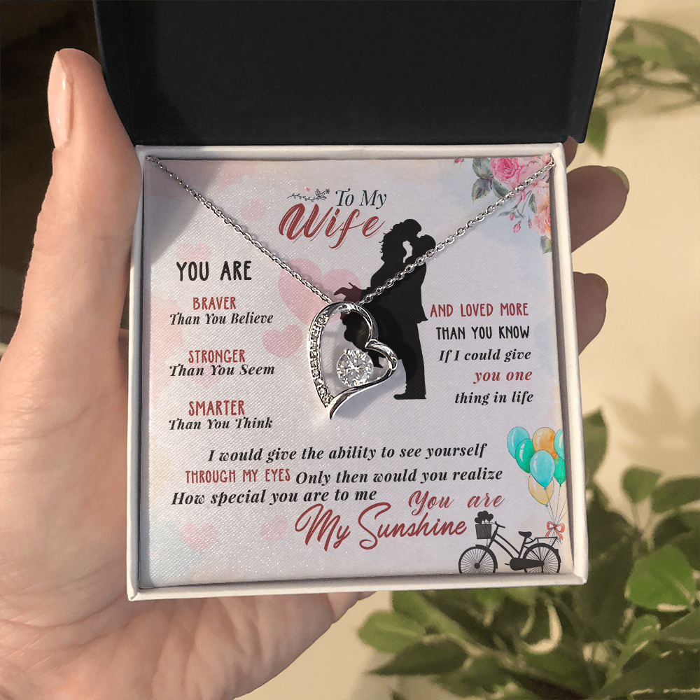 014 To My Wife - Forever Love Necklace