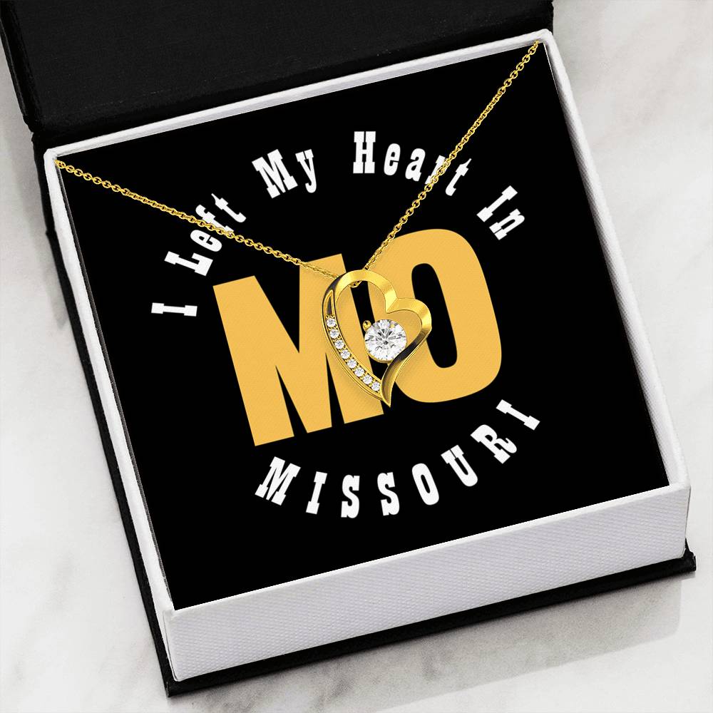 Heart In Missouri - Forever Love Heart Necklace