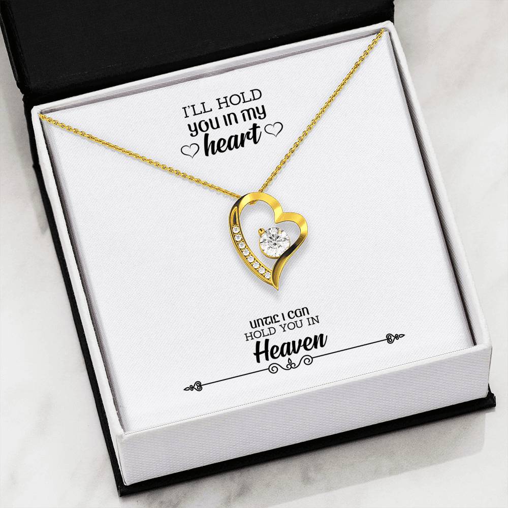 060 - I'll Hold You In My Heart - Forever Love Heart Necklace