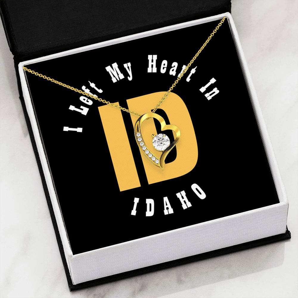 Heart In Idaho - Forever Love Heart Necklace
