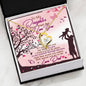 312 - To Daughter From Dad - Forever Love Heart Necklace