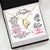 310 - To Daughter From Mom - Forever Love Heart Necklace