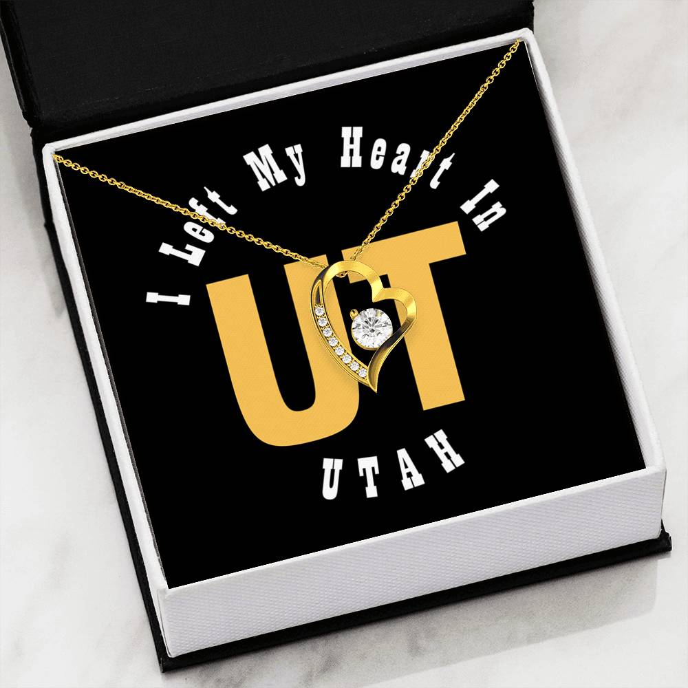 Heart In Utah - Forever Love Heart Necklace