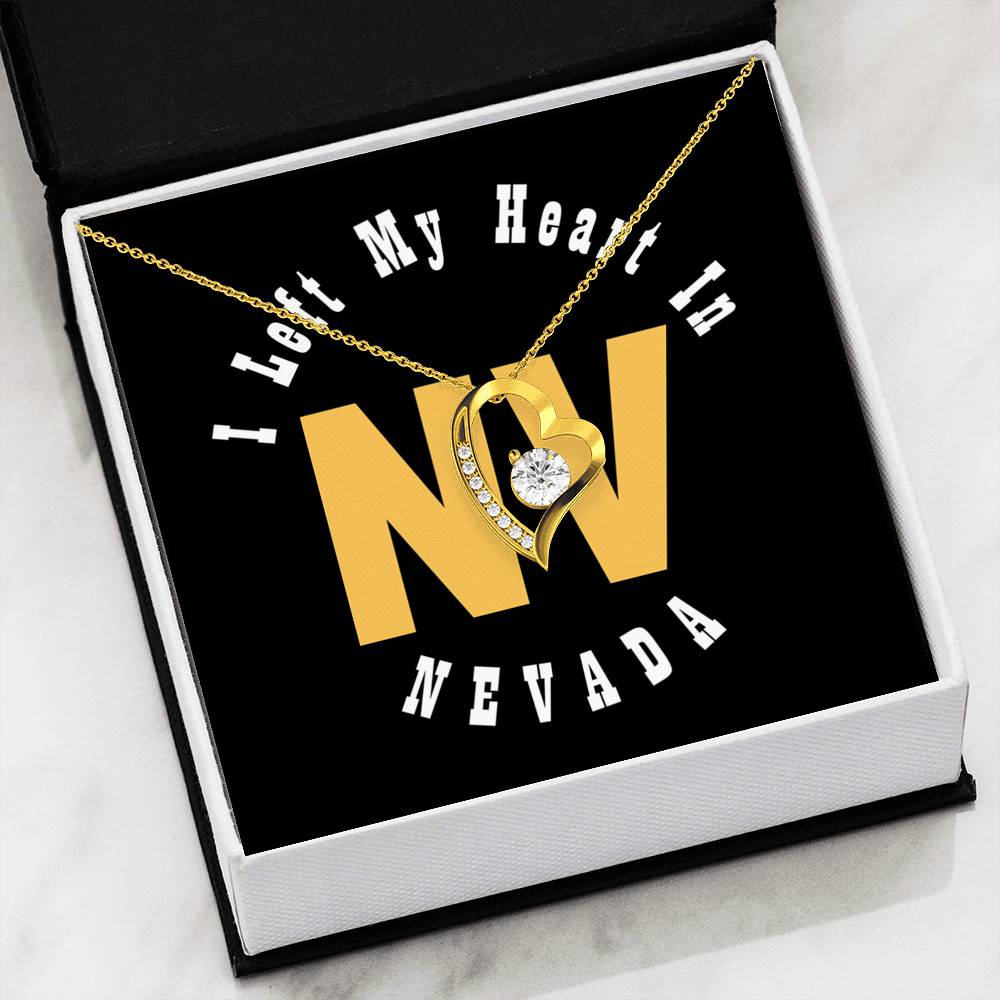 Heart In Nevada - Forever Love Heart Necklace