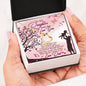 312 - To Daughter From Dad - Forever Love Heart Necklace