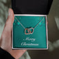 Merry Christmas v02 - Interlocking Hearts Necklace