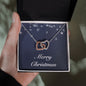Merry Christmas v04 - Interlocking Hearts Necklace