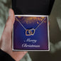 Merry Christmas v07 - Interlocking Hearts Necklace