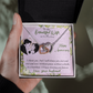 019 To My Beautiful Wife, Happy Anniversary - Interlocking Hearts Necklace