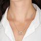 017 To My Wife - Interlocking Hearts Necklace