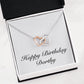 Happy Birthday Dorthy - Interlocking Hearts Necklace