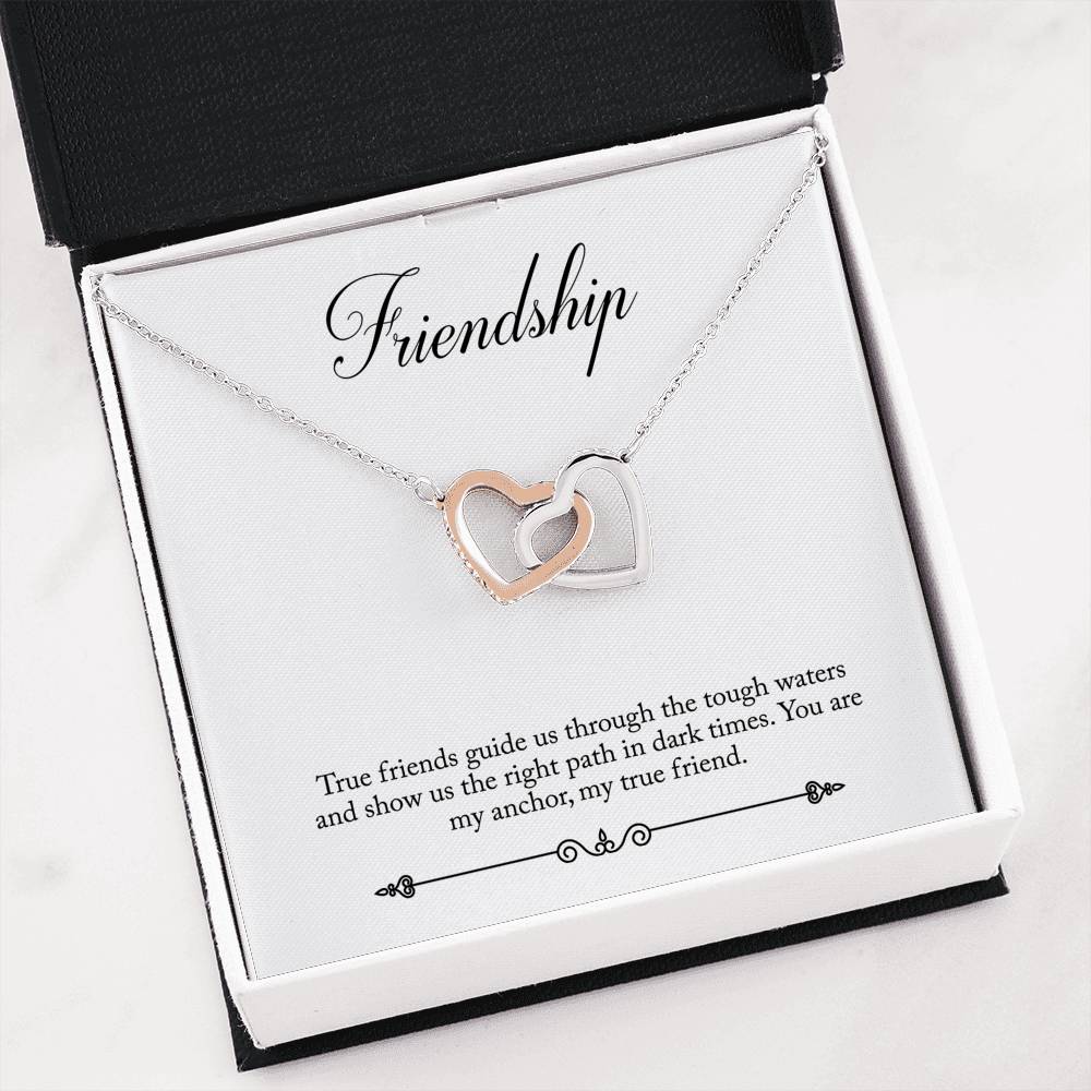 071 - Friendship - Interlocking Hearts Necklace