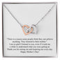 Happy Mother's Day (From Daughter) 002 - Interlocking Hearts Necklace
