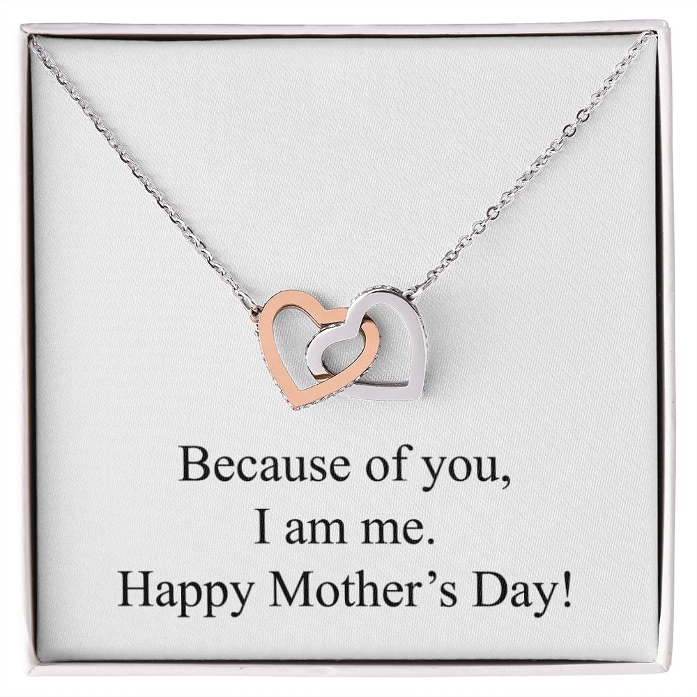 Happy Mother's Day 012 - Interlocking Hearts Necklace
