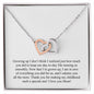 Happy Mother's Day (From Daughter) 007 - Interlocking Hearts Necklace