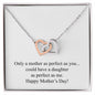 Happy Mother's Day (Funny) 002 - Interlocking Hearts Necklace